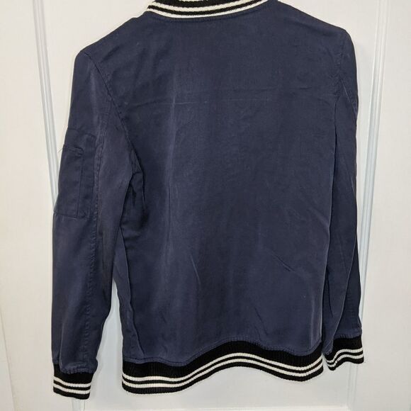 Harlowe & Graham Navy & black little zip-up - Picture 7 of 8